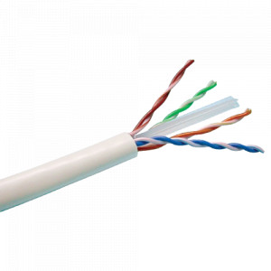 Cablu UTP, cat 6, CUPRU 100%, 305m, LSZH, 4x2x23 AWG - eRaya NET6LUT-305