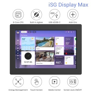 iSG Display Max Gateway All in One cu Home Assistant