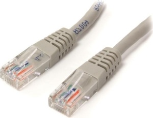PATCH CORD UTP SPACER Cat5e 0.5m alb
