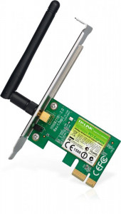 Placa de retea Wi-Fi 4, 2.4 Ghz, 150Mbps, 2dBi, PCI Express - TP-LINK TL-WN781ND