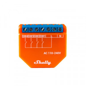 Shelly Plus i4 comutator wireless de intrare/controler de scenă