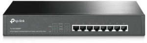 Switch 8 x RJ45 Gigabit PoE, Buget PoE 153W, Unmanaged - TP-Link TL-SG1008MP
