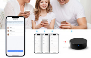 Telecomanda universala IR WiFi RF 433 MHz Avatto S16 Pro TUYA