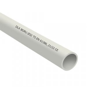 Tub PVC rigid D20, 750N, 3m - DLX TRP-802-20