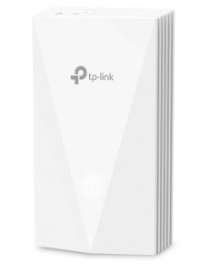 Access Point Wi-Fi 6, AX3000 Dual-Band, 3/5 dBi, 4 x RJ45 Gigabit, PoE - TP-Link Omada EAP655-wall
