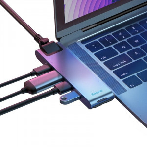 Adaptor Baseus Hub 7in1 pentru MacBook