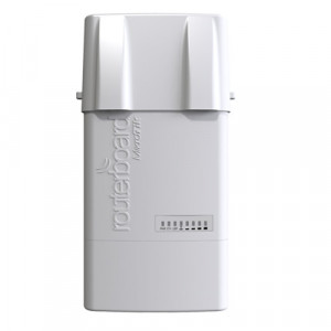 BaseBox 2, 1 x Gigabit LAN, USB, miniPCIe, 802.11b/g/n 2.4Ghz 2x2, PoE, outdoor - MikroTik RB912UAG-2HPnD-OUT
