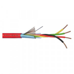 Cablu de incendiu 2x2x0.8mm, ecranat, 100m ELN-2x2x08