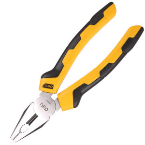 Cleste patent combinat 7" Deli Tools EDL2007 (galben)