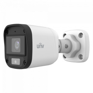 ColorHunter - Camera AnalogHD 5MP, lentila 2.8mm, WL 20m, TVI/AHD/CVI/CVBS, Mic. - UNV UAC-B115-AF28-W