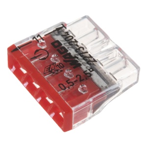 Conector compact de imbinare, 4 fire, max. 2.5 mmÂ² (100 buc.) - WAGO 2273-204