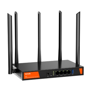 Router business, multi-WAN, WiFi 6, Dual Band, AX3000, 200 utilizatori, Management - TENDA TND-W30E