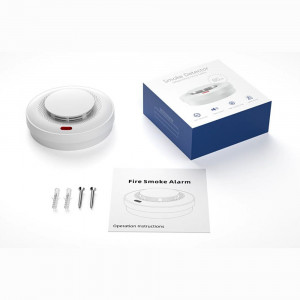 Senzor de fum SmartWise Smoke Pro R2 RF 433MHz