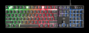 Tastatura Trust GXT 835 Azor cu fir, ng