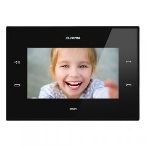 Terminal video GLASS, 4 taste, 7'' (negru) - ELECTRA
