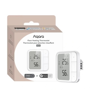 Termostat pentru încălzire prin pardoseală Aqara W500 Zigbee+Thread - Resigilat