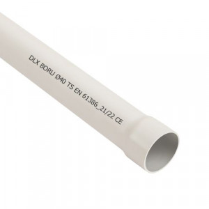 Tub PVC MUFAT D20, 750N, 3m - DLX TRP-805-20