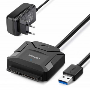 Adaptor USB 3.0 - SATA UGREEN pentru unități de 2 5 '' / 3 5 ''