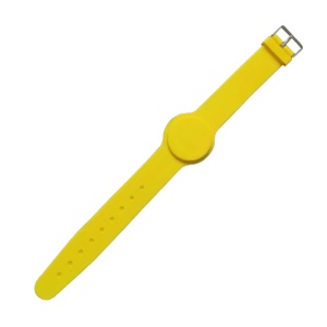 Bratara de proximitate MIFARE (13.56MHz), silicon galben CSW-MF13-Y