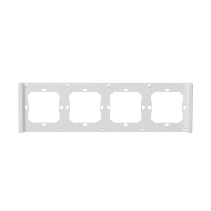 Cadru pentru comutator Sonoff 4 grupuri M5-80 (SwitchMan), alb