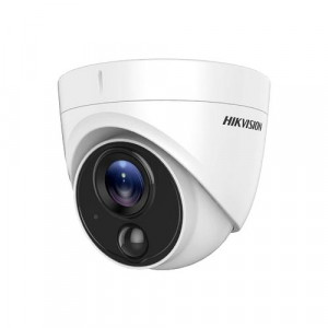 Camera 5MP, lentila 2.8mm, PIR integrat si Alarma vizuala cu lumina alba - HIKVISION