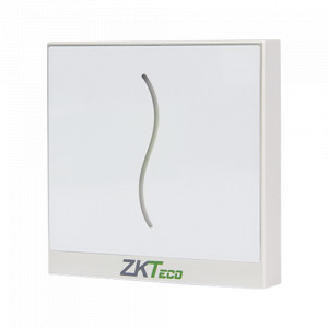 Cititor de proximitate RFID EM125Khz, IP65, alb - ZKTeco GL-ER-PROID20-W-WG-1