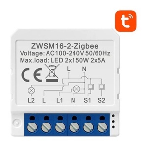 Comutator inteligent ZigBee Avatto ZWSM16-W2 TUYA