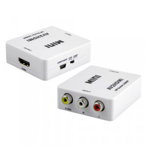 Convertor activ - HDMI la semnal AV/CVBS