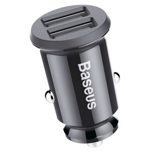Încărcător auto Baseus Grain 2x USB 5V 3.1A