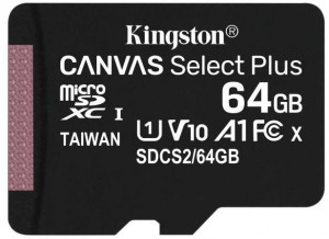 MICROSD 64GB SELECT PLUS SDCS2/64GBSP