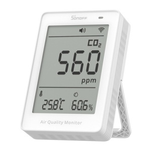 Monitor de calitate a aerului CO2 WiFi SONOFF SAWF-08P Matter