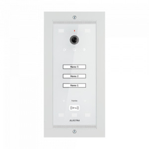 Panou exterior video Home pentru 3 Familii - SMART, G3 - ELECTRA VPM.03F03.ELWH4