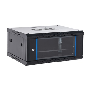 Rack perete 4U 19'' 600x450, capacitate incarcare 60 Kg, negru - ASYTECH Networking ASY-4U-6045WL