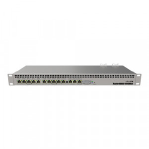 Router 13 x Gigabit, RouterOS L6, 1U, Dual PSU - MikroTik RB1100x4
