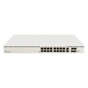 Switch 16 porturi PoE++, 600W, 4 SFP 10G, Management - MIKROTIK CRS320-8P-8B-4S+RM