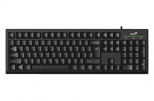 Tastatura Genius KB-100 cu fir, negru