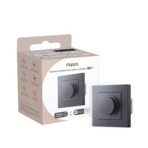 Aqara H2 Dimmer EU, Zigbee + Thread cu cablaj universal, gri