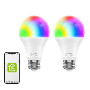 Bec inteligent LED WB4 Gosund (RGB) E27 Tuya (2 bucăți)