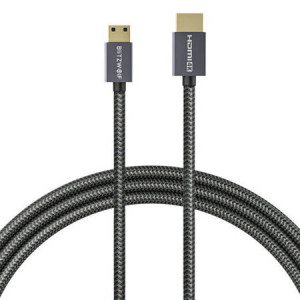Cablu HDMI la HDMI 4K, 1,2 m Blitzwolf BW-HDC4 (negru)