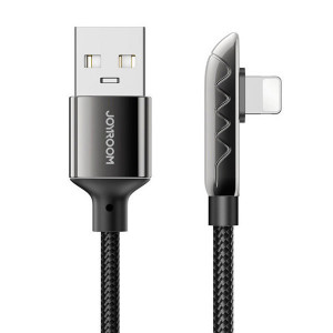 Cablu USB Joyroom Gaming - Încărcare Lightning / Date 2.4A 1.2m Negru