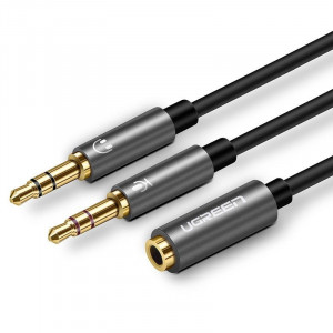 Cablul audio UGREEN de 3 5 mm Negru