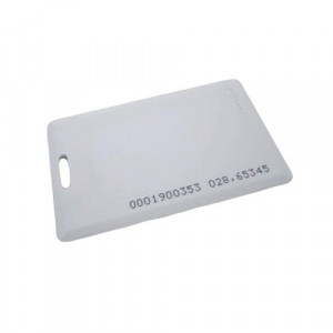 Cartela de acces EM4100 125KHz, 1.8 mm, cod printat CSC-EM125-18+C