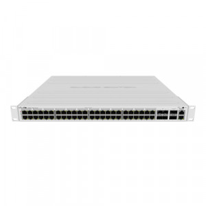 Cloud Router Switch 48 x Gigabit PoE+ OUT 700W, 4 x 10G SFP+, 2 x 40G QSFP+ - Mikrotik CRS354-48P-4S+2Q+RM