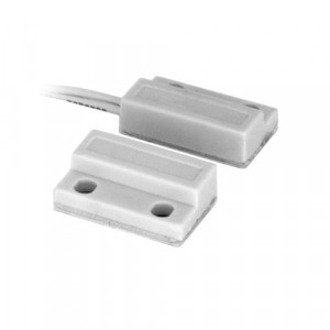 Contact magnetic aparent, NC, autoadeziv (alb) CM-34-ALB