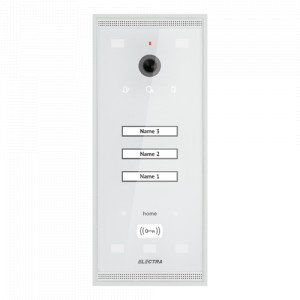 Panou exterior video Home pentru 3 Familii - SMART, G3 - ELECTRA VPM.03S03.ELWH4