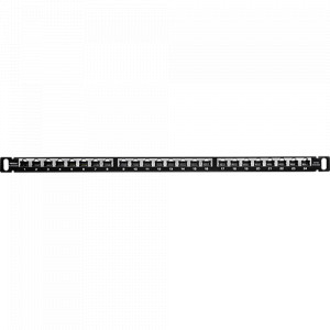 Patch Panel 24 porturi RJ45, Cat6a, Ecranat, 05U - TRENDnet TC-P24C6AHS