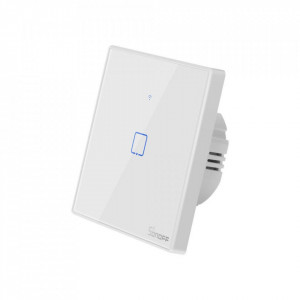 Smart Switch WiFi + RF 433 Sonoff T2 EU TX (1 canal)