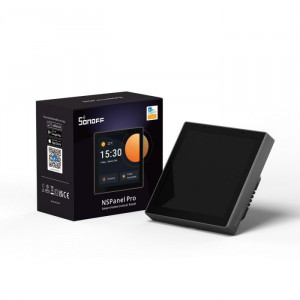 SONOFF NSPanel Pro (cu hub Bluetooth Zigbee și eWeLink-Remote, termostat) negru
