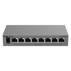 Switch L2, 8 x RJ45 Gigabit, Camera detection, Cloud Management - Ruijie Reyee RG-ES208GC-V2