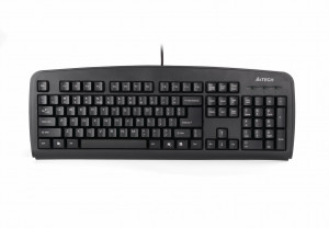Tastatura A4Tech KB-720 cu fir, negru